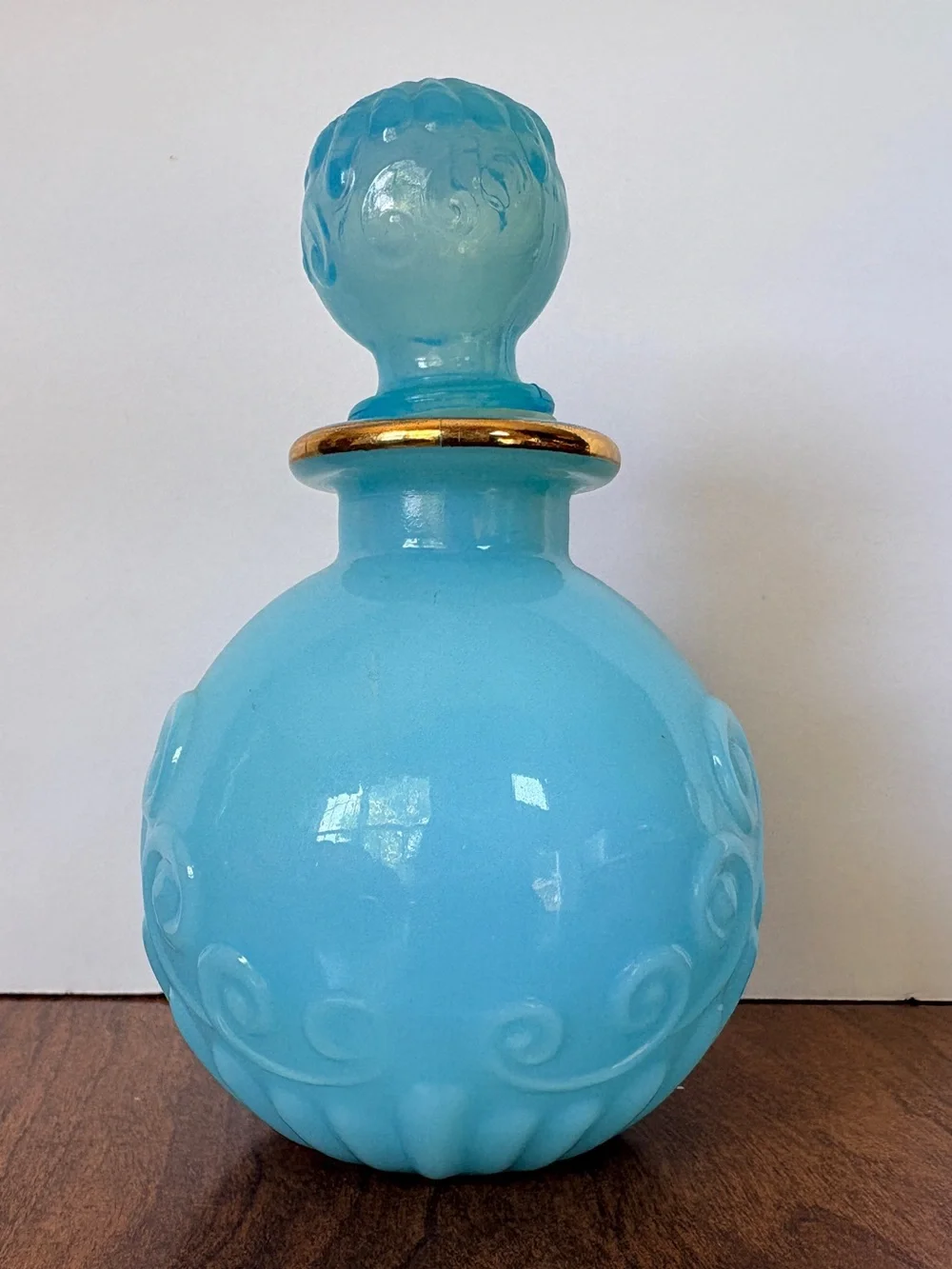 Vintage 1970s Avon Bottle “Bristol Blue